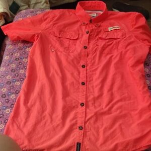 NWOT BOYS Magellan Outdoors Vibrant FISHING Shirt